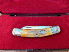 Cattaraugus Cutlery 35th Anniversary Whittler Sambar Stag Made by Canal Street 2005