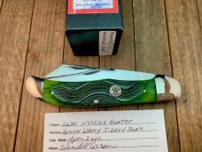 Wendell Carson Folding Hunter Green Wavy Jigged Bone 2010
