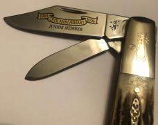 New in Tin 2006 Case CCC Burnt Stag Barlow Jr. Member 