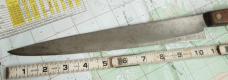 VTG MASE BROS 10" Blade Chef's Kitchen Knife Full Tang Wood Handle B74