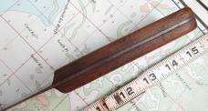 VTG MASE BROS 10" Blade Chef's Kitchen Knife Full Tang Wood Handle B74