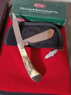 2007 Case Collectors Club Stag Large Saddlehorn 