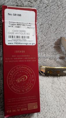 Case XX Mini Trapper - Magician Rattlesnake/Barbwire SFO