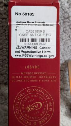 Case XX Medium Stockman - Magician Rattlesnake/Barbwire SFO