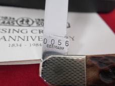 Kissing Crane 150th Anniversary Brown Bone Boys Knife1834 to 1984