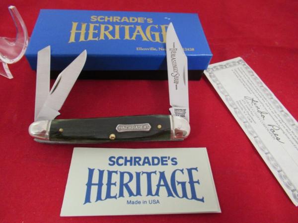 Schrade Heritage Green Bone Whittler Pattern # 8041