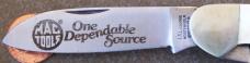 IXL GEORGE WOSTENHOLM Pocket Knife 3 bl. Canoe MAC TOOL limited addition Knife