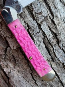 CASE XX 2021 SFO BUBBA GUM LADY CASE 2 BLADE COPPERHEAD KNIFE