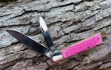 CASE XX 2021 SFO BUBBA GUM LADY CASE 2 BLADE COPPERHEAD KNIFE