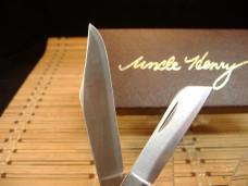 SCHRADE UNCLE HENRY 885-UH KNIG RANCH LARGE TRIPLE BLADE U.S.A. MADE MINT NOS STOCKMAN POCKET KNIFE