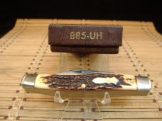 SCHRADE UNCLE HENRY 885-UH KNIG RANCH LARGE TRIPLE BLADE U.S.A. MADE MINT NOS STOCKMAN POCKET KNIFE