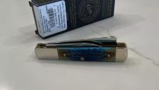#25210 2024 BURNT CARIBBEAN BLUE BN SEA DRAGON RAZOR KNIFE 62005RAZ MINT