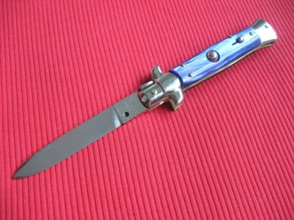 Vintage Italian "D.E.S. GARANTIE" Made for German Market Stiletto Knife - New Old Stock