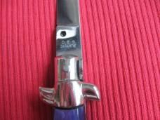Vintage Italian "D.E.S. GARANTIE" Made for German Market Stiletto Knife - New Old Stock