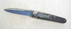 AGA 8" AUTOMATIC BARON GENUINE BRAZILIAN HORN CAMPOLIN ITALY- LIMITED EDITION ONLY 300 MADE