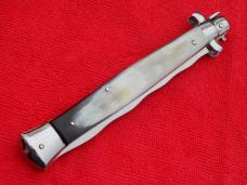  New Renzo Beltrame 13"  Italian Stiletto Brazilian-Horn Handles- SS Kriss Blade