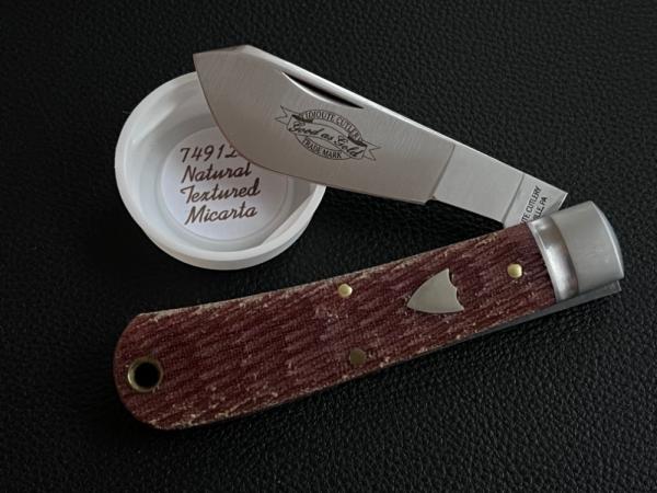 Great Eastern Cutlery 749123 Tidioute Natural Texured Micarat