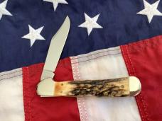 1997 Case xx Copperlock (Mdl# 51549 SS) w/ Great Stag Handles -NOS