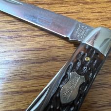 VINTAGE 1973 - 1979 SCHRADE NY USA STAINLESS 825 & 825RB VIEW TUBE BOX