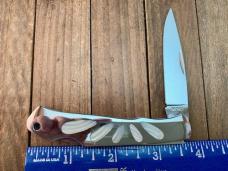 Moki Scalloped Pearl Inlayed Lock Back Seki Japan 