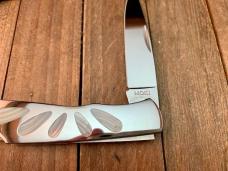 Moki Scalloped Pearl Inlayed Lock Back Seki Japan 