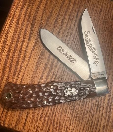 SUPER CRAFTSMAN AS 1123 REMINGTON ETCHED BOTH BLADES BONE SUPER CRAFTSMAN AS 1123 REMINGTON ETCHED BOTH BLADES BONE