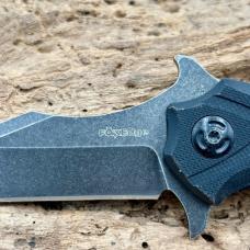 Fox Edge The Claw Emerson Wave LinerLock Karambit Knife Black G10 Handle FE-014B