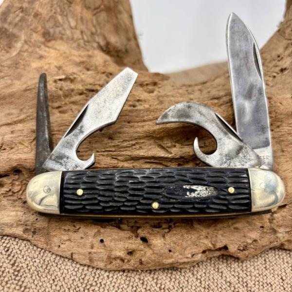 Ulster USA Camp Pocket Knife Scout Camping Delrin Multitool can opener (85) Ulster USA Camp Pocket Knife Scout Camping Delrin Multitool can opener (85)