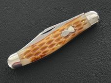 Great Eastern Cutlery 911324 Blade Forums Stockman Amber Jigged Bone 