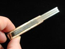 Great Eastern Cutlery GEC Northfield Smooth Dyed Camel Bone Yankee Barlow Knife NIT USA 771225