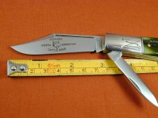 Great Eastern Cutlery GEC Northfield Pickle Green Marrow Bone Yankee Barlow Knife NIT USA 771225
