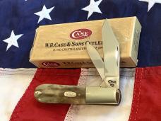 1997 Case xx Barlow w/ Brown Appalossa Bone Handles Mdl# 62009 1/2 -Nice Snap and NO Wobble -NOS