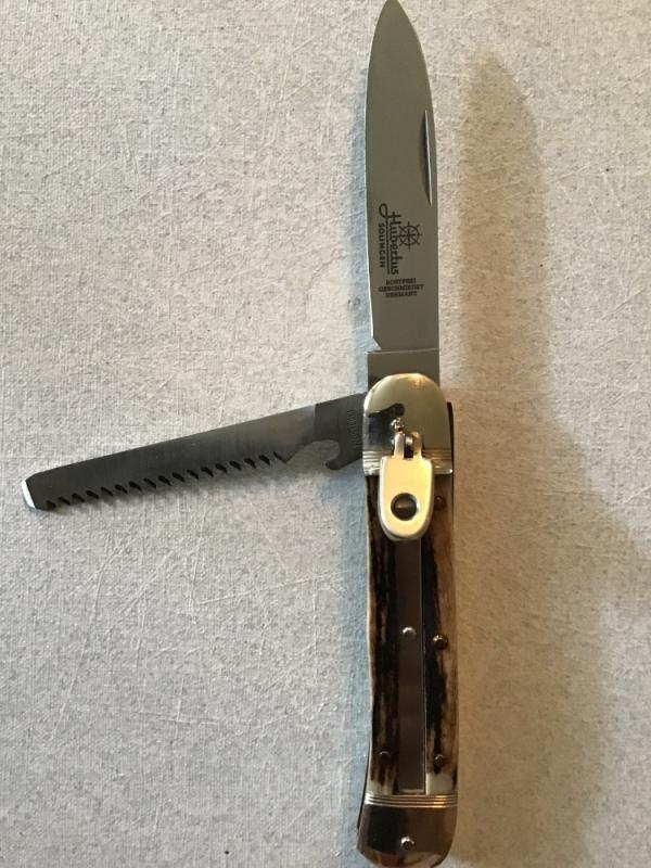 Hubertus 2-Blade Stag Lever Lock