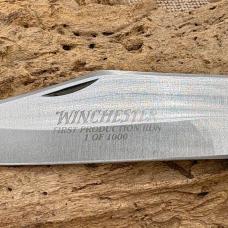 WINCHESTER USA KNIFE #19015 Large Folding Hunter 1-1000 Made NIB Pocket Knife