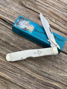 GERMAN CREEK GUARDIAN ANGEL SMOOTH WHITE BONE SWING GURAD 