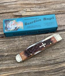 GERMAN CREEK GUARDIAN ANGEL BROWN JIG BONE SWING GURAD 