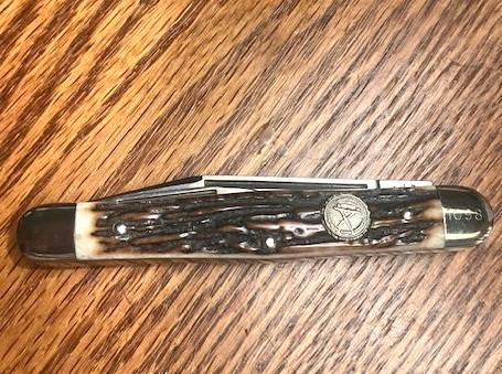 GERMAN EYE STAG WHITTLER  MINT