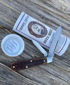 GEC TIDIOUTE ** 142216 ANTIQUE YELLOW LICK CREEK BOYS KNIFE