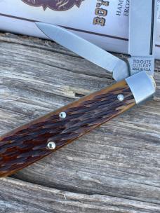GEC TIDIOUTE ** 142216 ANTIQUE YELLOW LICK CREEK BOYS KNIFE