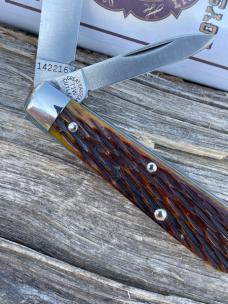 GEC TIDIOUTE ** 142216 ANTIQUE YELLOW LICK CREEK BOYS KNIFE