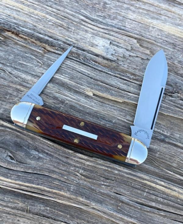 GEC ** BLADE FORUMS 352216 BURNT ORANGE WORM GROOVE BONE HARNESS JACK GEC ** BLADE FORUMS 352216 BURNT ORANGE WORM GROOVE BONE HARNESS JACK