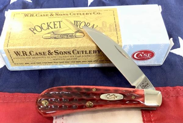 2012 Case xx Sway Back Gent (MDL# T.B.61117 SS) Sweet Pocket Worn "Ole Red" Bone Handles -NOS & M/NM 2012 Case xx Sway Back Gent (MDL# T.B.61117 SS) Sweet Pocket Worn "Ole Red" Bone Handles -NOS & M/NM