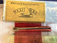 2012 Case xx Sway Back Gent (MDL# T.B.61117 SS) Sweet Pocket Worn "Ole Red" Bone Handles -NOS & M/NM