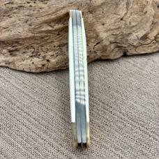 German Bull Hunter Folding 2 Blade Pocket Knife Handmade GB-069WSB w/ sheath NIB