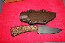 Winkler Knife Forest Edge limited edition blade with a wooden handle 2023 Blade Show Serialized