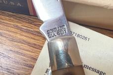 VINTAGE '90-'93 SCHRADE USA 44OT WORKMATE 4 BLADE OLD TIMER POCKET KNIFE WITH BOX / PAPERS