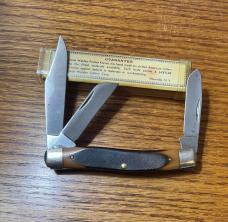 VINTAGE '74-'04 SCHRADE USA 8OT OLD TIMER POCKET KNIFE & VIEW TUBE BOX