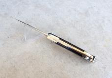Buck 111 Folding Hunter - 2025 Stealth Run #009 - Genuine Ebony Handle MagnaCut Blade - New