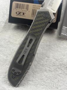 Zero Tolerance ZT0640 Carbon Fiber Folder Made In USA New In Box