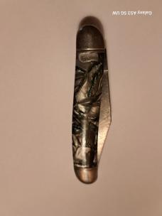 Vintage Hammer Brand Switchblade Knife; Good Condition; Works Properly